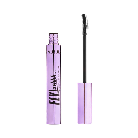LAMEL Fly Lashhh... Blakstienų tušas Extra Curl & Define ilginantis ir sukasiantis (purple) 10 ml