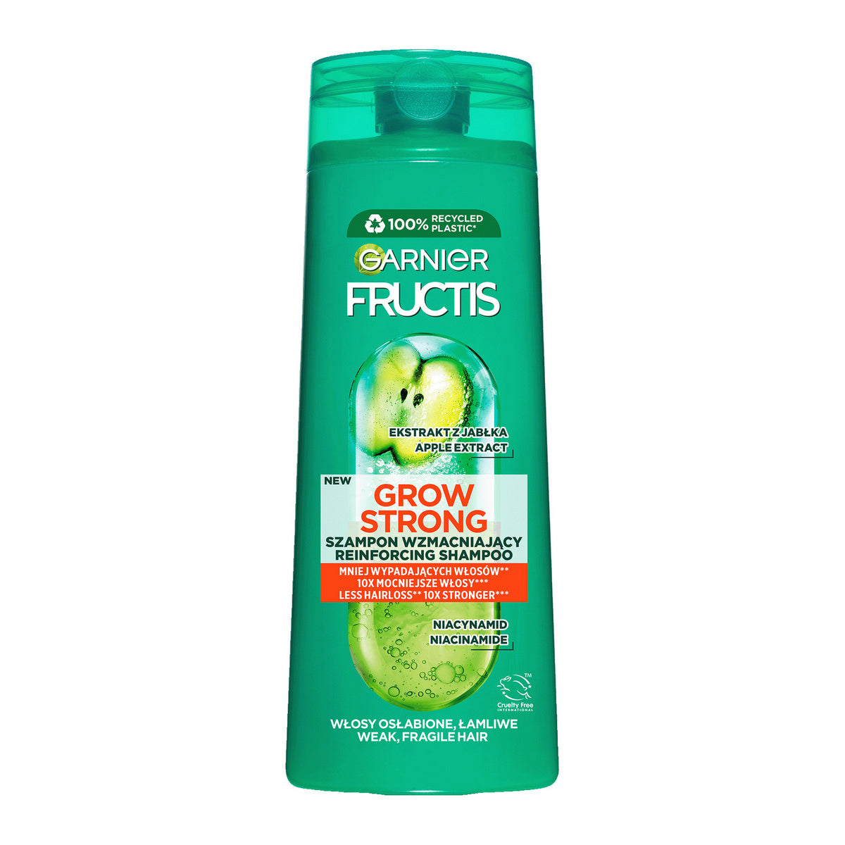 GARNIER Fructis Grow Strong Plaukų stiprinamasis šampūnas 400 ml