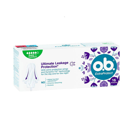 JOHNSON OB Extra Protect tamponai SUPER PLUS 16 vnt.