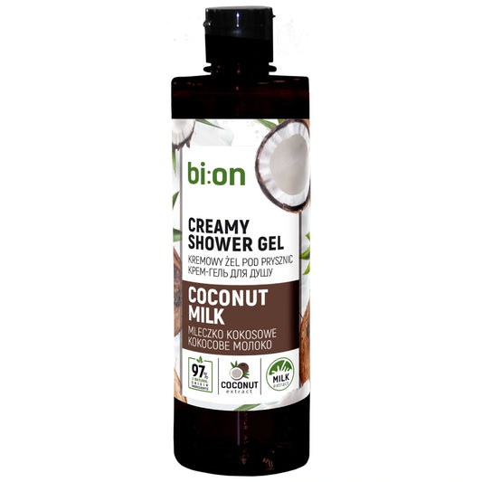 BIO NATURELL Kreminis gelis po dušu Kokosų pienas 473 ml