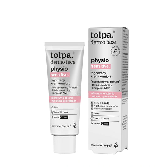 TOŁPA Dermo Face Physio Raminantis Veido Kremas - komfort 40 ml