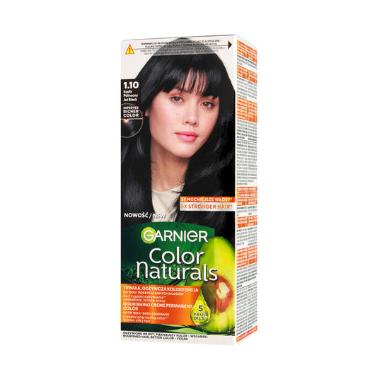 GARNIER Color Naturals Plaukų dažai nr 1.10 - Šiaurės safyras 1op.