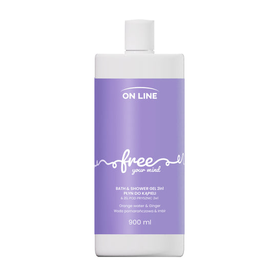 ON LINE Emocje Gelis ir skystis voniai 2in1 Free 900 ml