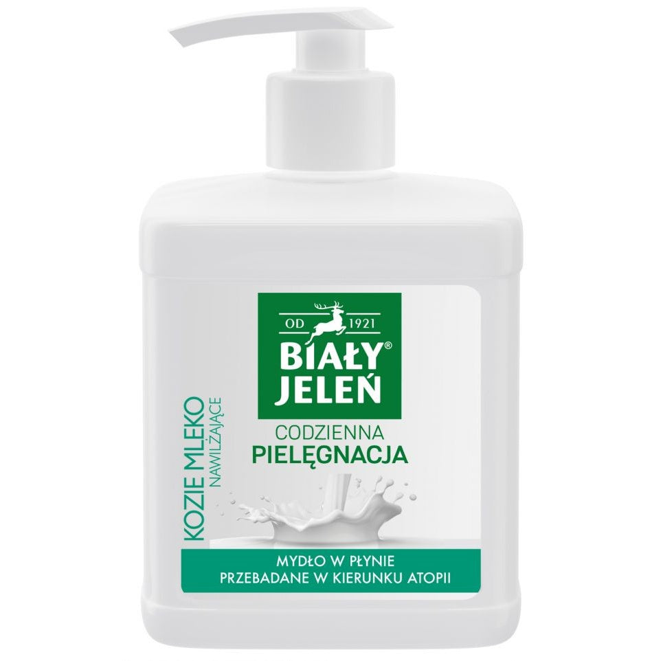 Baltasis Elnias Kasdienė Priežiūra Skystas Muilas Ožkos Pienas 500ml