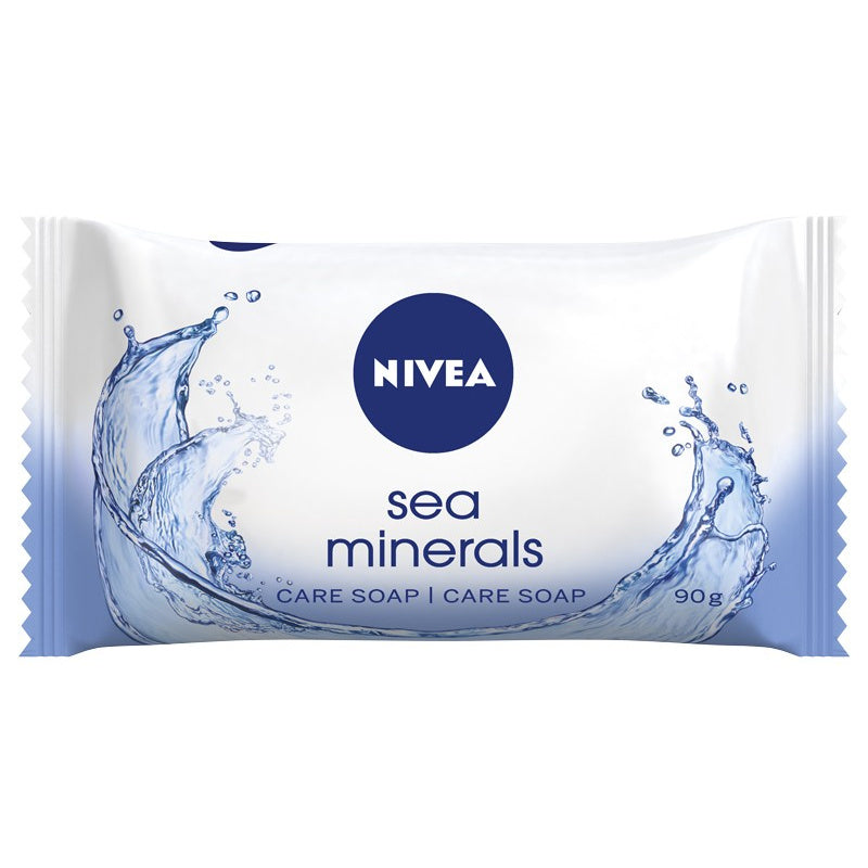 NIVEA Care Soap Priežiūros muilas su jūros mineralais 90 g