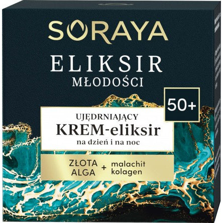 Soraya Jaunystės Eliksyras 50+ Stangrinantis Kremas-eliksyras dienai ir naktiai 50ml