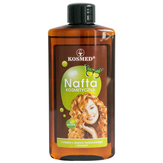 KOSMED Kosmetinė nafta su arbatmedžio aliejumi ir alaviju 150 ml