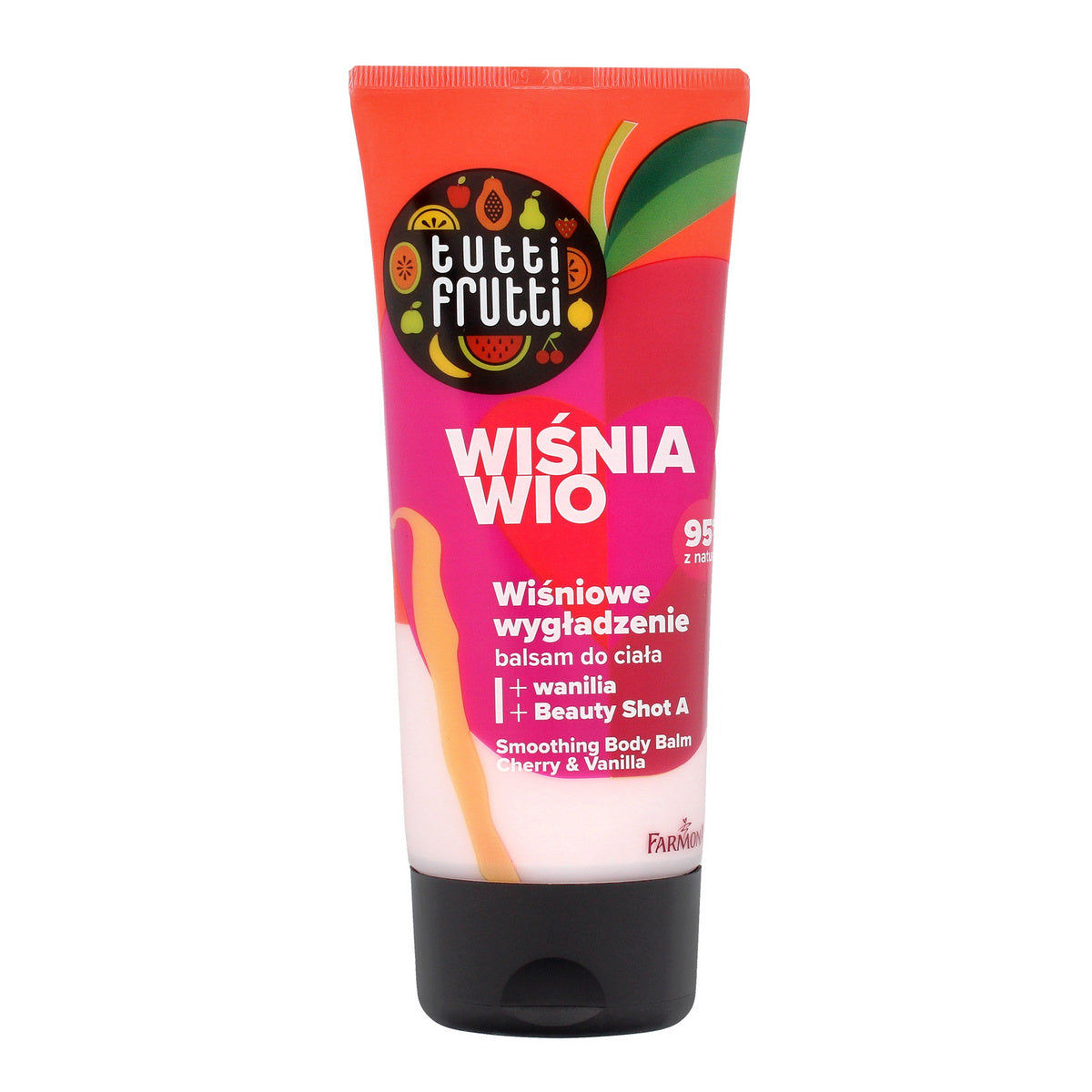 TUTTI FRUTTI Kūno balzamas Vyšnių lyginimas 200 ml
