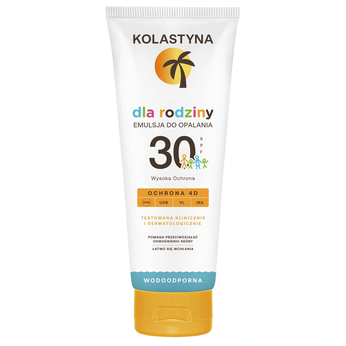 KOLASTYNA Emulsija saulės vonioms Dėl Šeimos - SPF30 250ml