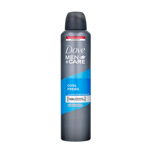 DOVE Men+Care Cool Fresh Dezodorantas antyperspirantas vyrams purškiklyje 250 ml