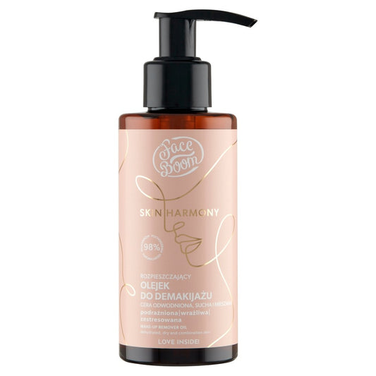 Face Boom Skin Harmony Prabangus makiažo valymo aliejus - sausai, dehidratuotai ir mišriai odai 130ml