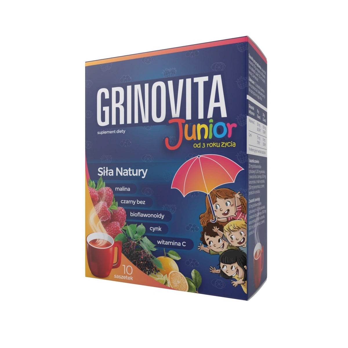 LABOVITAL Grinovita Junior arbata 10 paketėlių