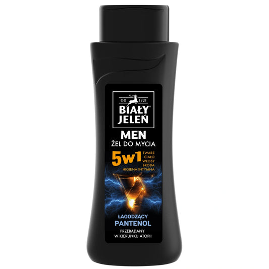 BIAŁY JELEŃ Men Kūno prausiklis 5w1 - vyrams 300 ml