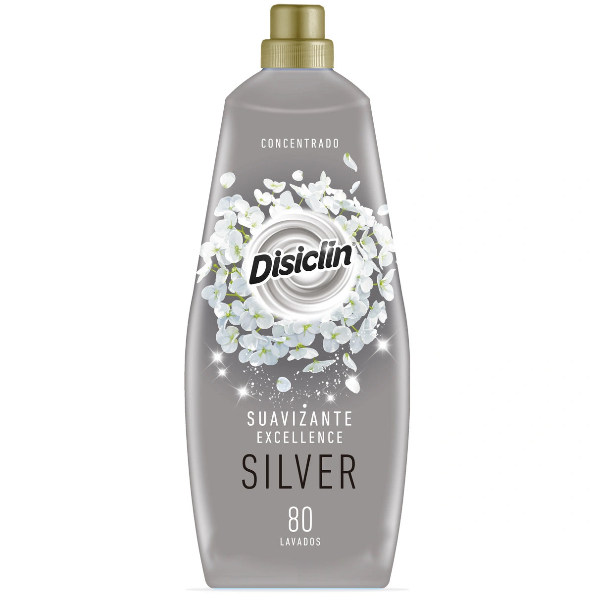 DISICLIN Skystis audiniams skalauti - 80 skalavimų Silver 1440 ml