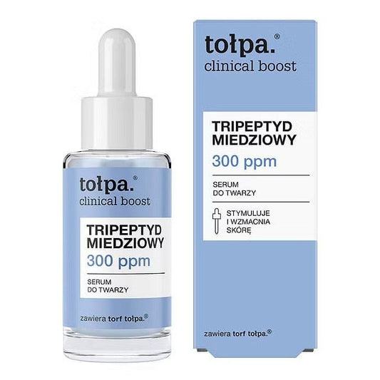 TOŁPA Clinical Boost Varispeptidinis varispeptidas 300 ppm veido serumas 30 ml
