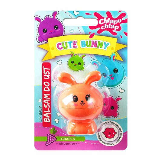 CHLAPU CHLAP Lūpų balzamas Cute Bunny - vynuogių