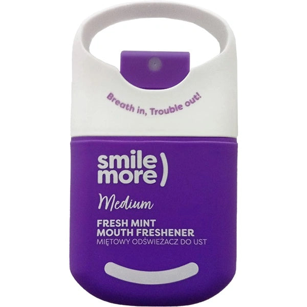 HISKIN Smile More Medium Mėtų burnos gaiviklis 20 ml
