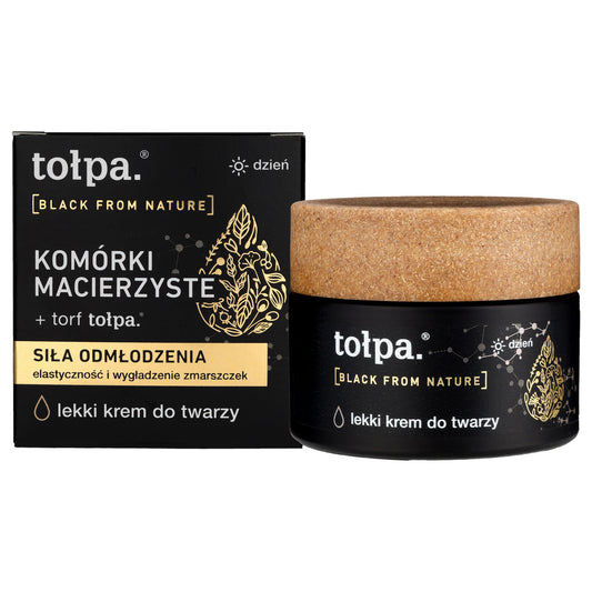 TOŁPA Black From Nature Lengvas dieninis kremas veidui - atjauninimo galia 50 ml