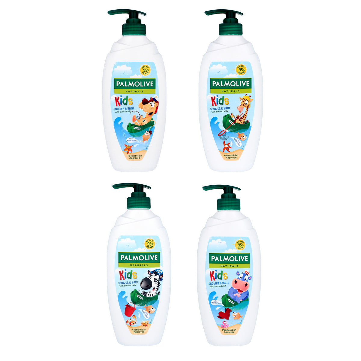 PALMOLIVE Naturals Dušo gelis ir voniai vaikams 750 ml MIX
