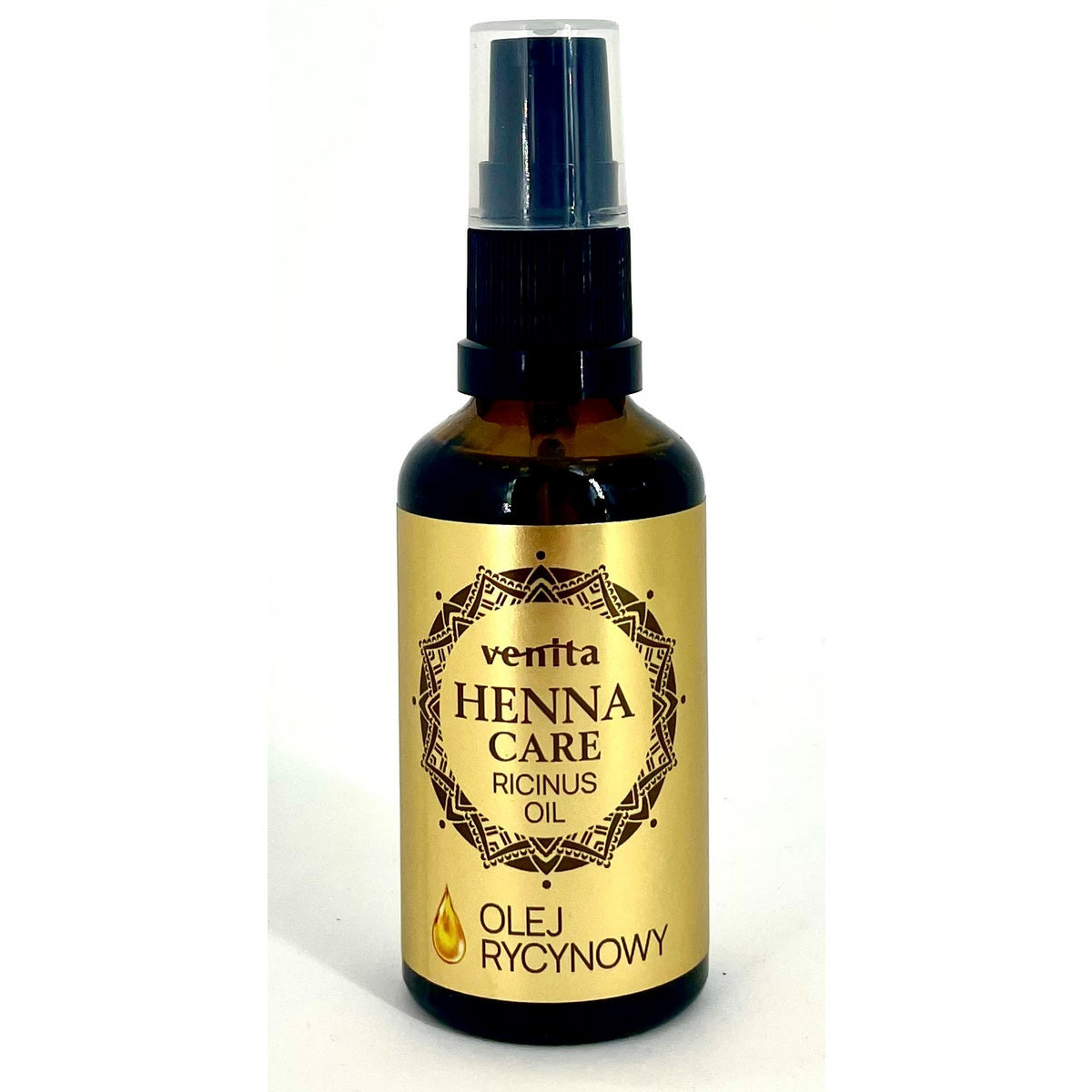 VENITA Henna Care Ricinos aliejus 100% su hennos ekstraktu 50 ml