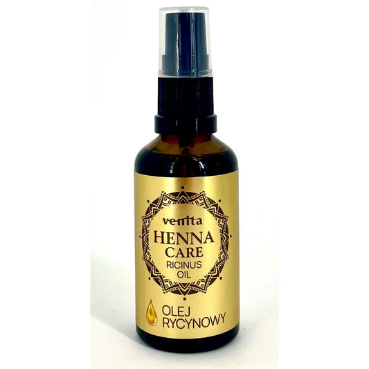 VENITA Henna Care Ricinos aliejus 100% su hennos ekstraktu 50 ml
