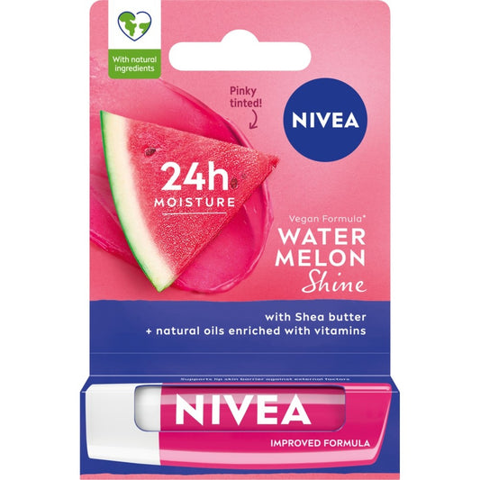 NIVEA Lip Care Drėkinanti lūpų balzamas Arbūzas 4.8 g