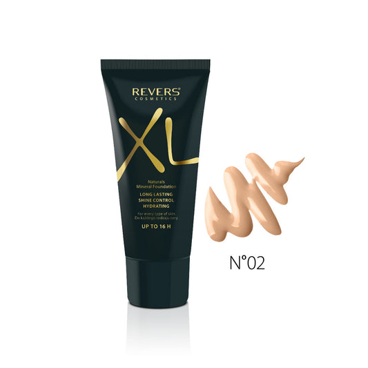 REVERS Pagrindas XL Natūralūs mineralai 02 Beige 30ml