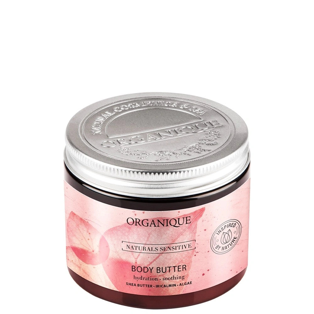 ORGANIQUE Naturals Sensitive Raminantis kūno sviestas 200ml