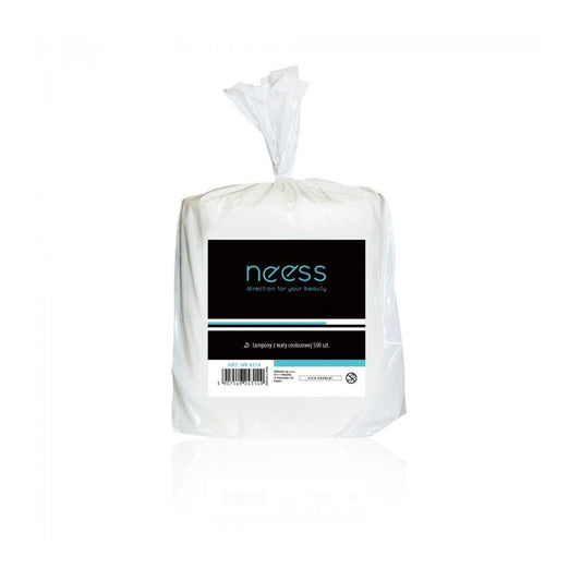 NEESS Bezdulkiai vatos tamponai hibridiniam manikiūrui rulone 1 vnt. - 500 vnt.