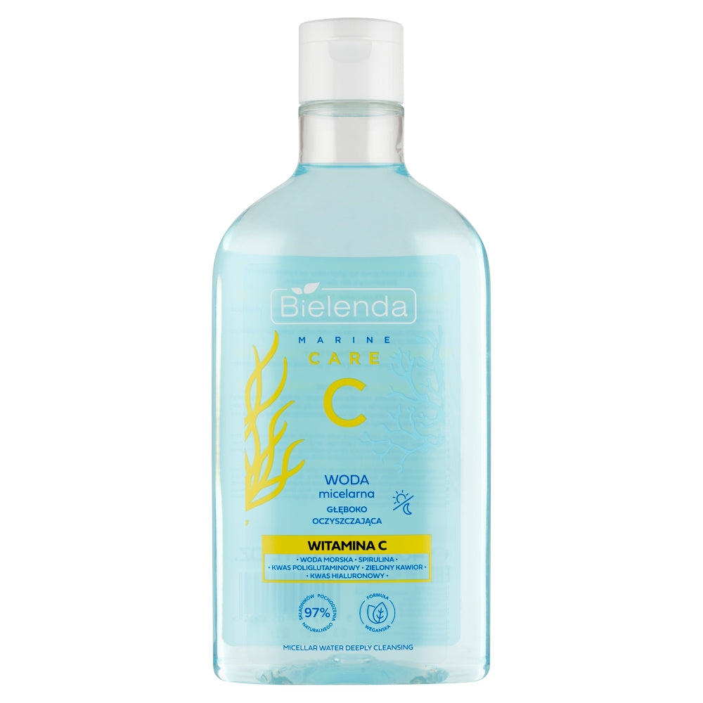 BIELENDA Jūrinė priežiūra C Micelinė vanduo giliai valantis - Vitaminas C 400 ml