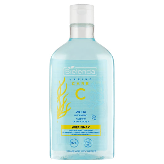 BIELENDA Jūrinė priežiūra C Micelinė vanduo giliai valantis - Vitaminas C 400 ml