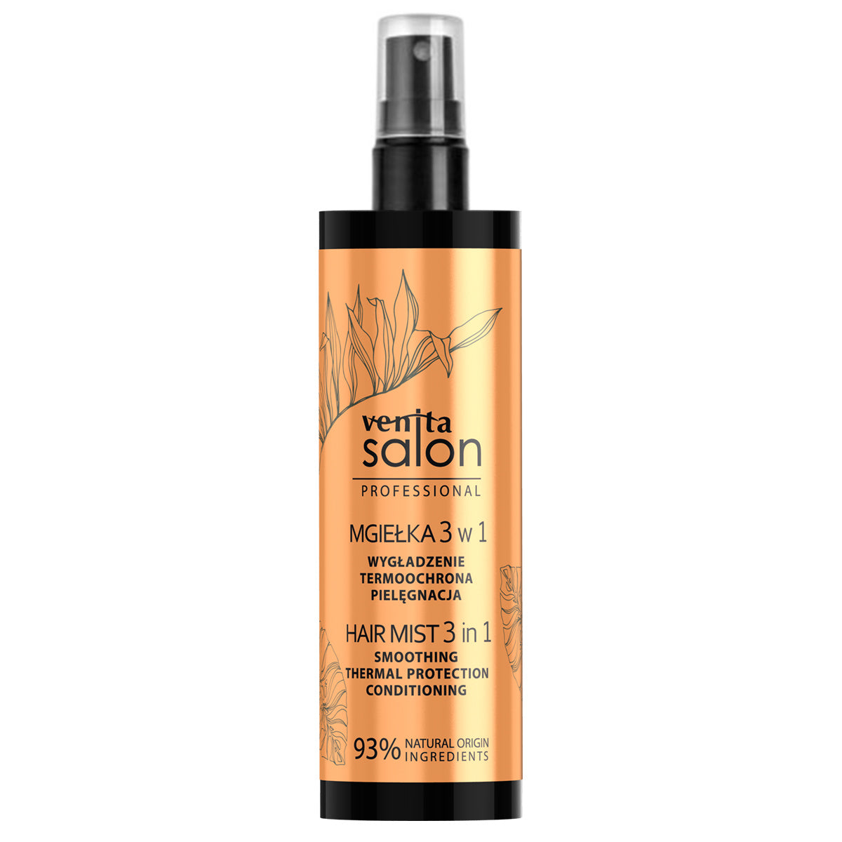 VENITA SALON Purškiamas 3w1 Glotninimas, termoprotekcija, priežiūra 200 ml