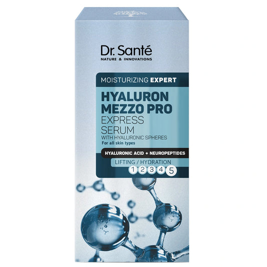 DR.SANTE Hyaluron Mezzo Pro Serum ekspresinis veidui 30 ml