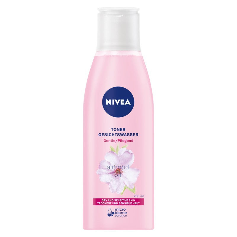 NIVEA Raminantis tonikas veidui su migdolų aliejumi - sausai ir jautriai odai 200 ml