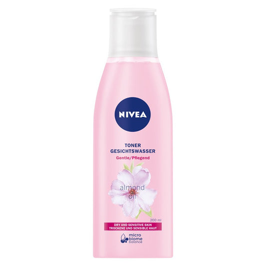 NIVEA Raminantis tonikas veidui su migdolų aliejumi - sausai ir jautriai odai 200 ml