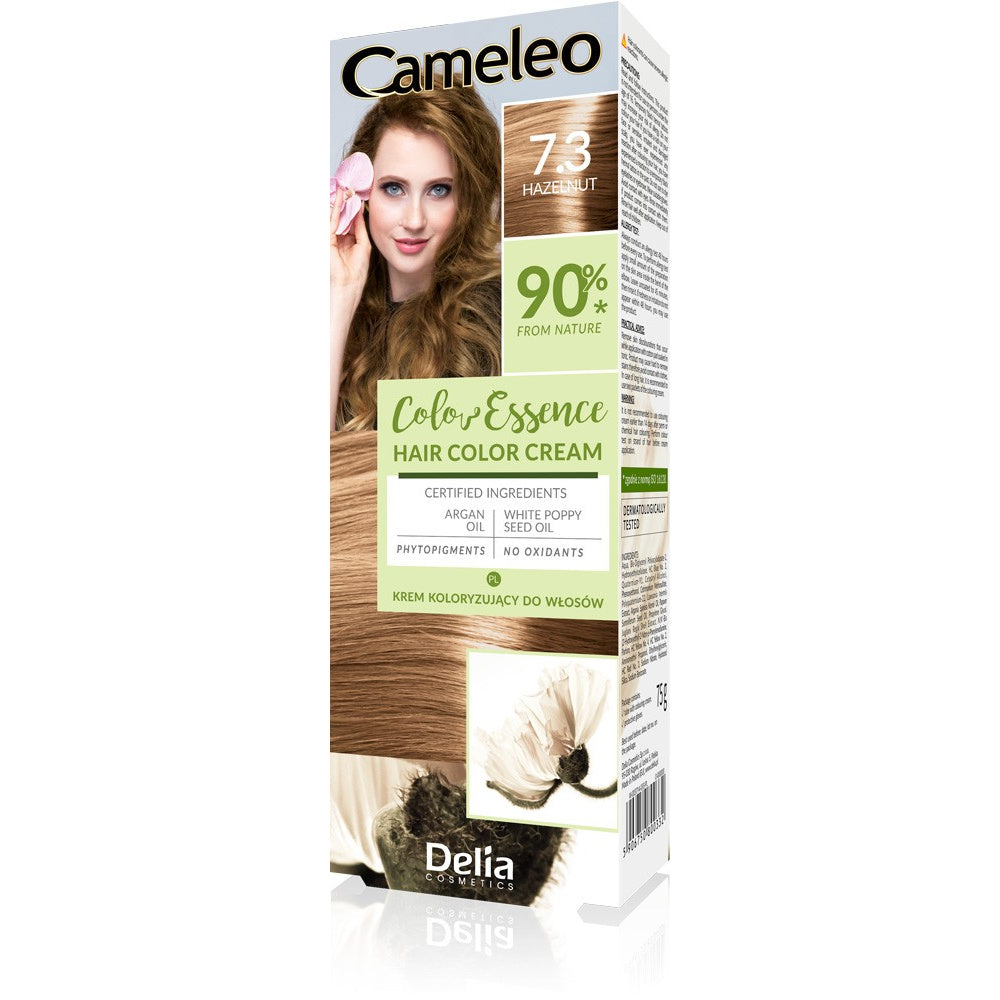 DELIA COSMETICS CAMELEO Color Essence Kremas koloryzujący nr 7.3 - lazdynas
