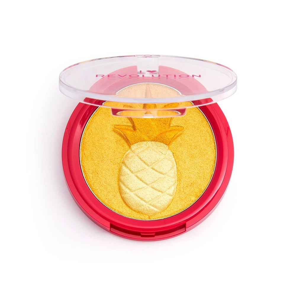 I HEART REVOLUTION Fruity Highlighter Pineapple Veido švytėjimo priemonė