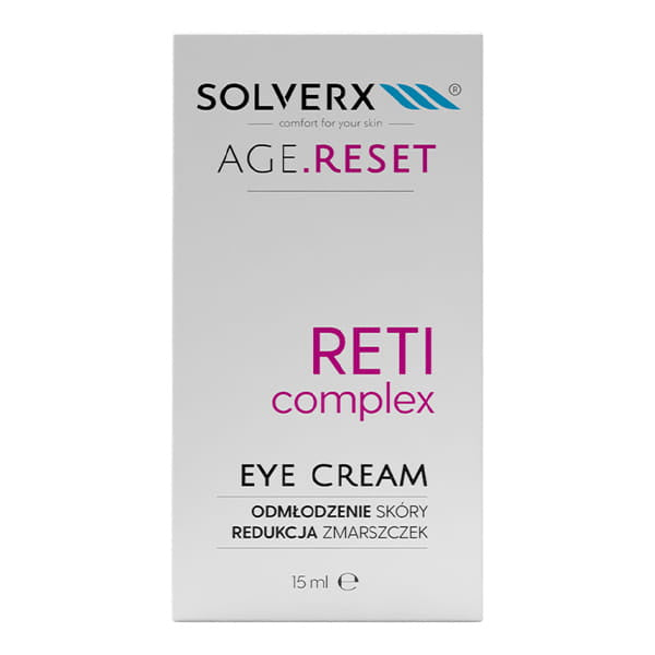 SOLVERX Age.Reset Atjaunojantis kremas paakiams Reti Complex 15 ml