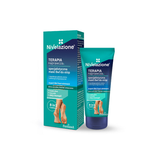 NIVELAZIONE Specializuota 8w1 tepalas pėdoms Atkuriamoji terapija 50 ml