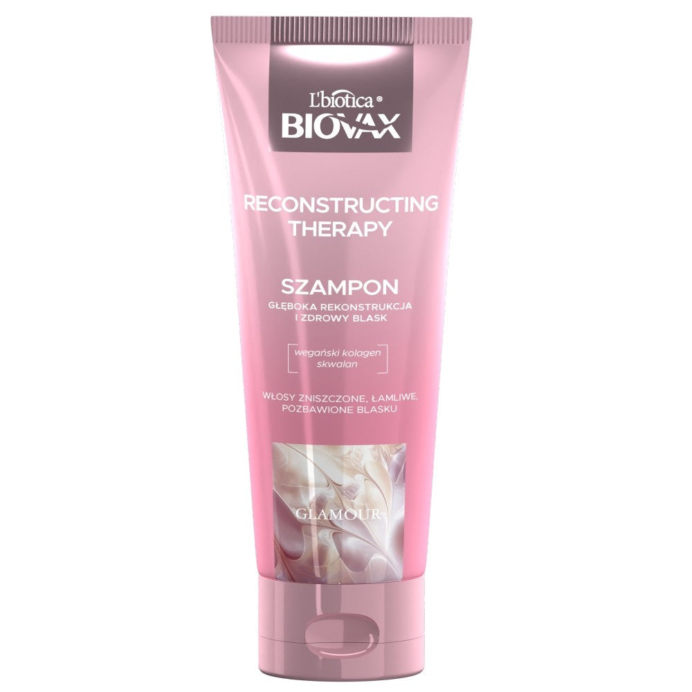 L'BIOTICA Biovax Glamour Atstatomoji terapija šampūnas