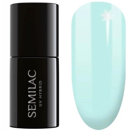 SEMILAC Hibridinis lakas Soulmate Mix 387 Mint Refresh 7 ml