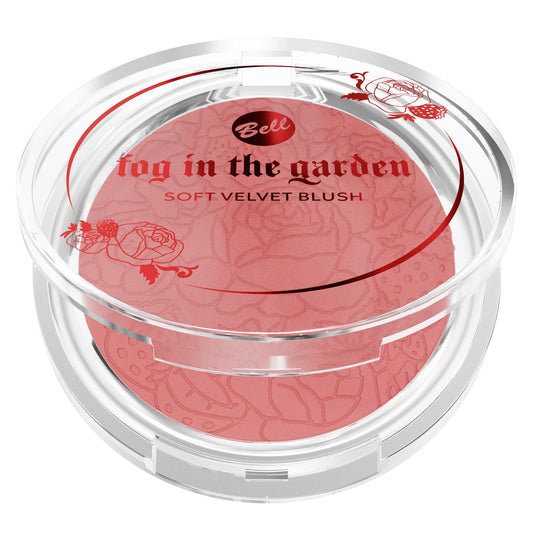 BELL Fog In The Garden Soft Velvet Blush Skaistinamasis skaistalai 01 Red Rose 7,5 g