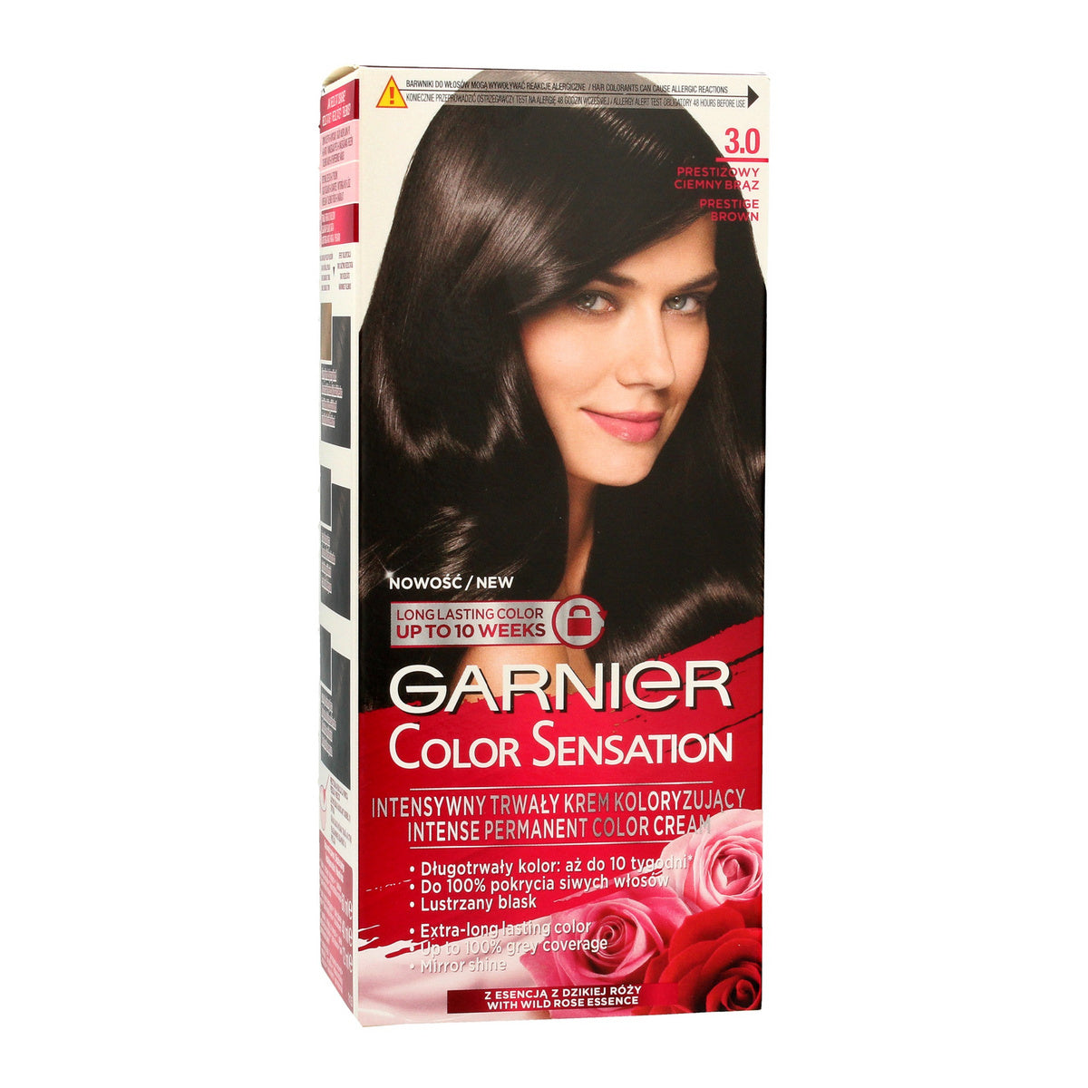 GARNIER Color Sensation Kremas koloryzujący 3.0 Prestig Brown - Prestižinis tamsus rudas