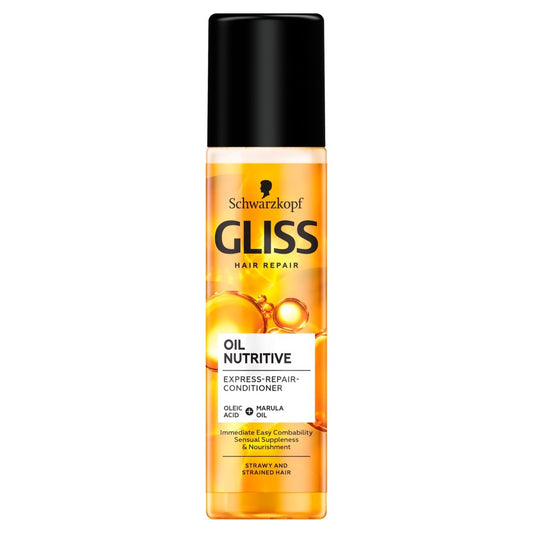 Schwarzkopf Gliss Hair Repair Oil Nutritive Sausų ir pažeistų plaukų purškiklis 200ml
