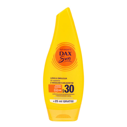 DAX Sun Emulsija apsaugai nuo saulės SPF 30 su kakavos sviestu 175 ml