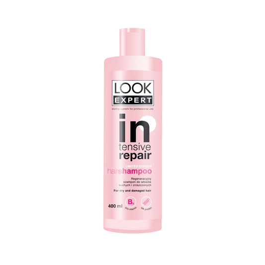 LOOK EXPERT Regeneruojantis šampūnas sausiems ir pažeistiems plaukams 400 ml