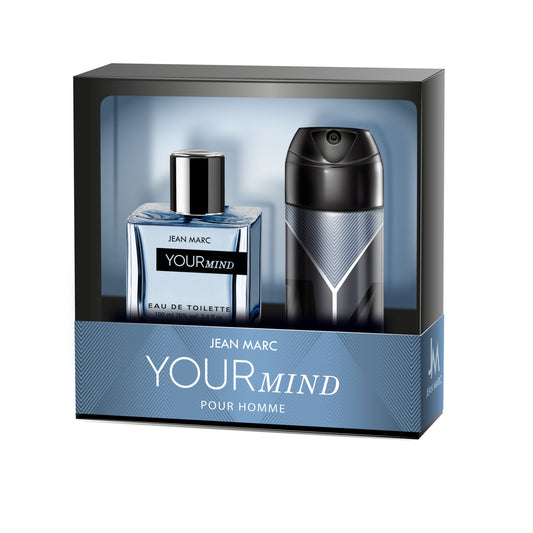 JEAN MARC Your Mind Dovanų rinkinys vyrams - Tualetinis vanduo 100 ml + Dezodorantas 150 ml