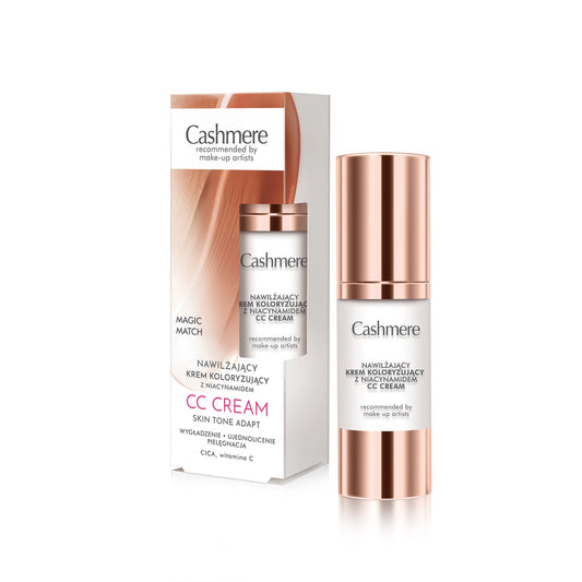 CASHMERE CC Drėkinamasis spalvą suteikiantis kremas su niacinamidu Magic Match