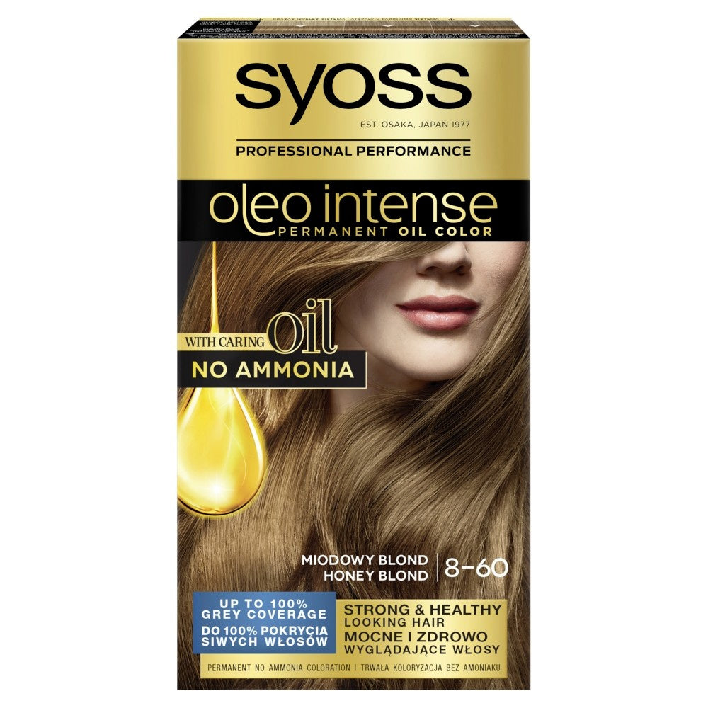 Schwarzkopf Syoss Plaukų dažai Oleo 8-60 medaus blond