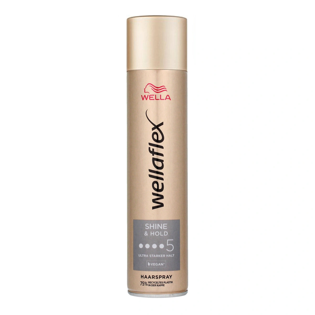 WELLAFLEX Plaukų lakas Shine & Hold Nr 5 250 ml